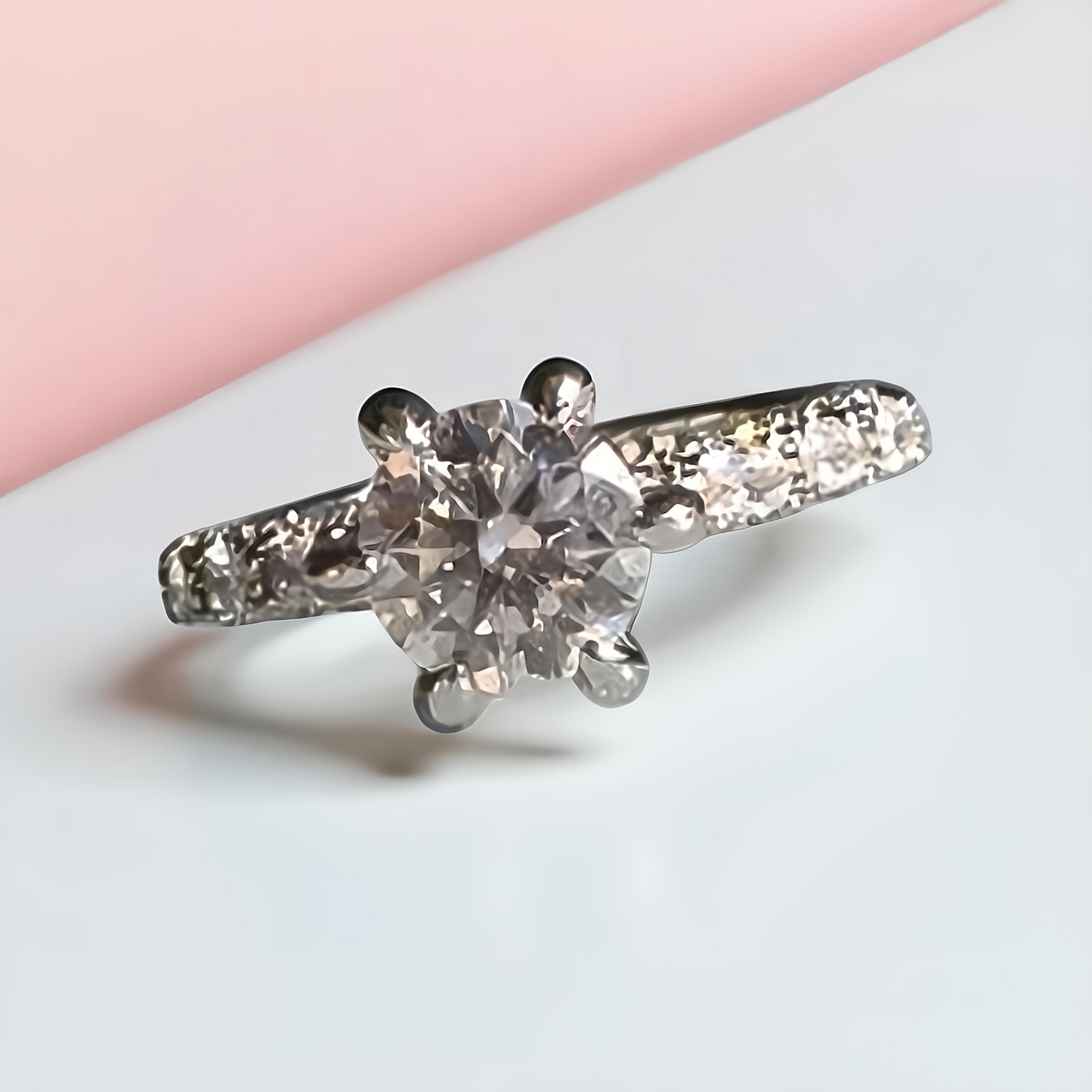 Celestial Solitaire Ring