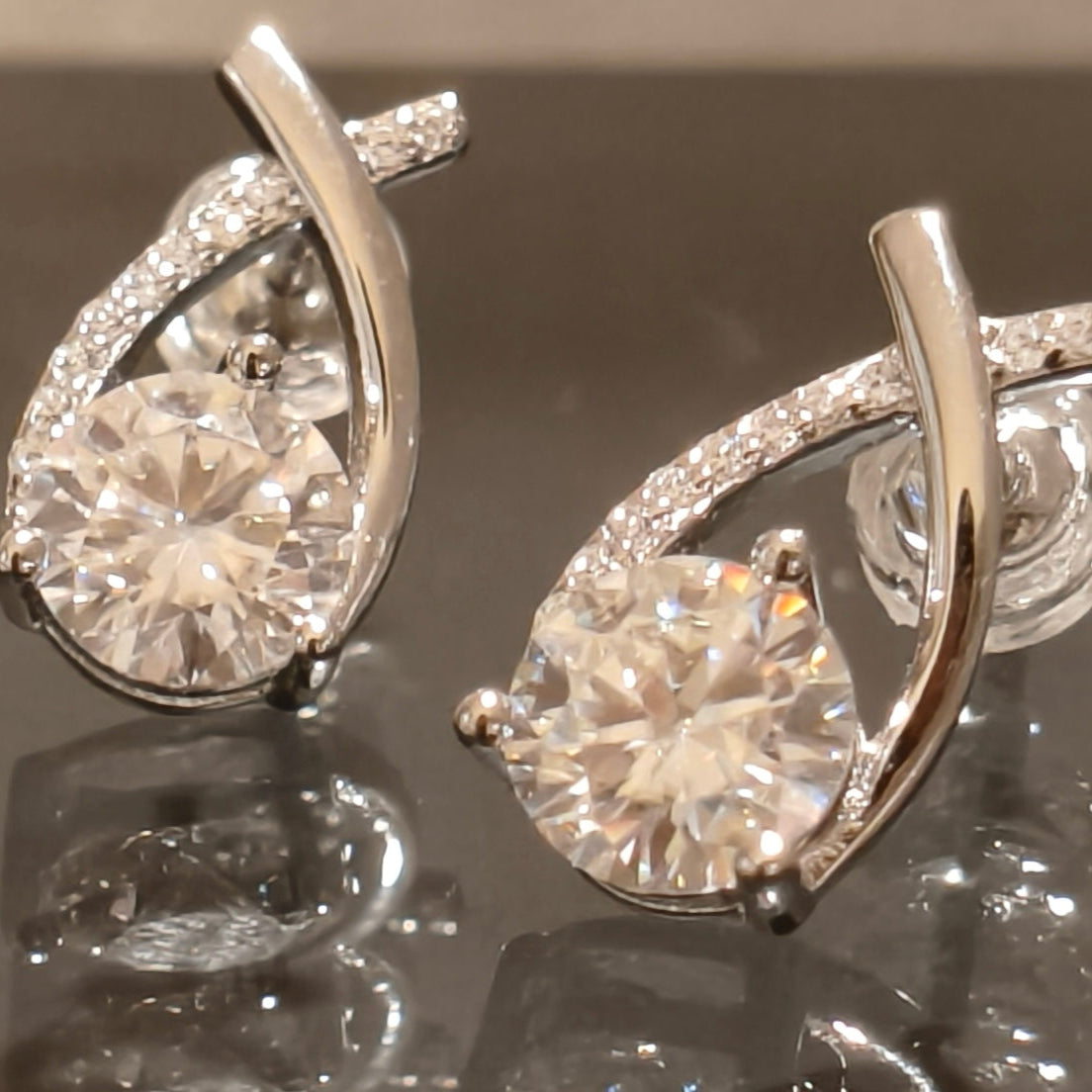 Twilight Sparkling Studded Earrings