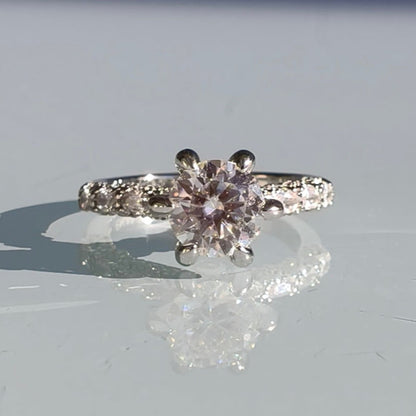 Celestial Solitaire Ring