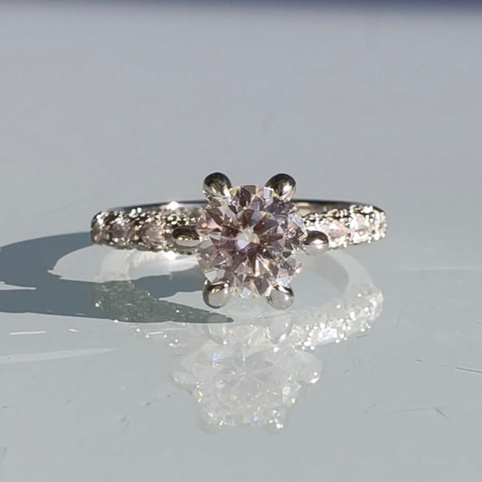 Celestial Solitaire Ring